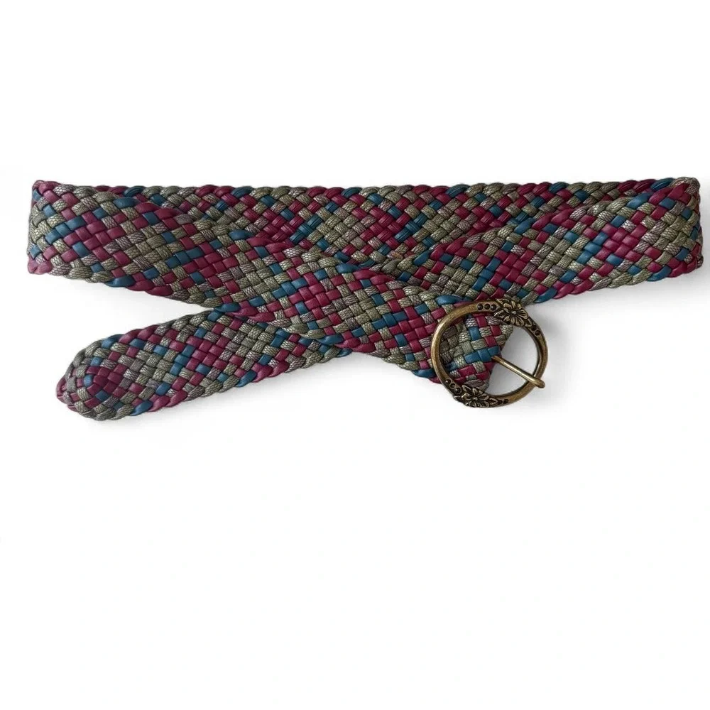 multicolored Fairy Belt with Floral Detail